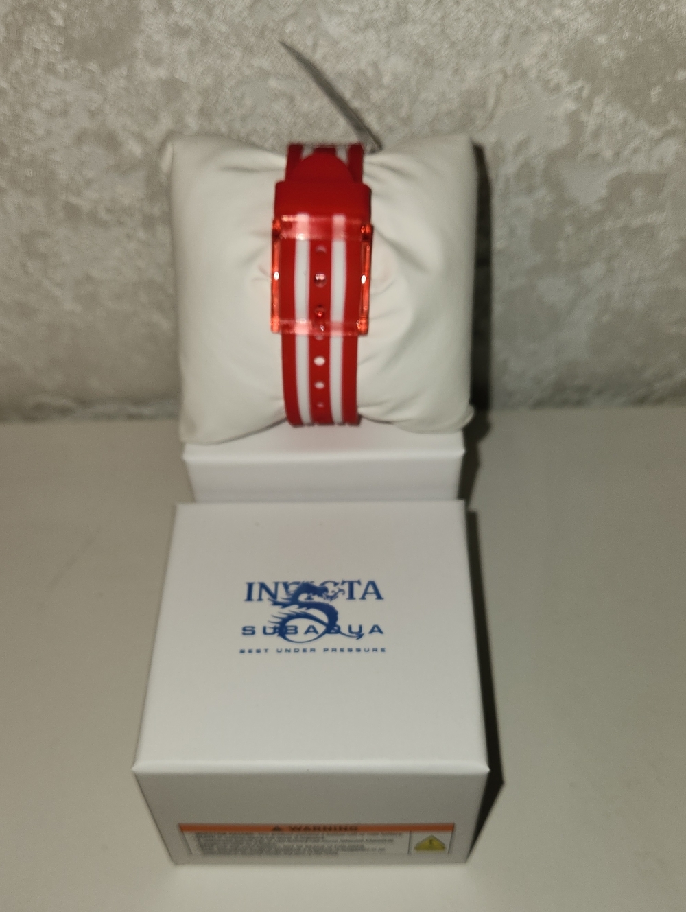 Invicta Red Transparent Sport Watch - Picture 2 of 4